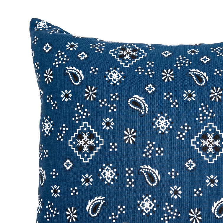 The Pillow Collection Allen Paisley Throw Pillow Wayfair